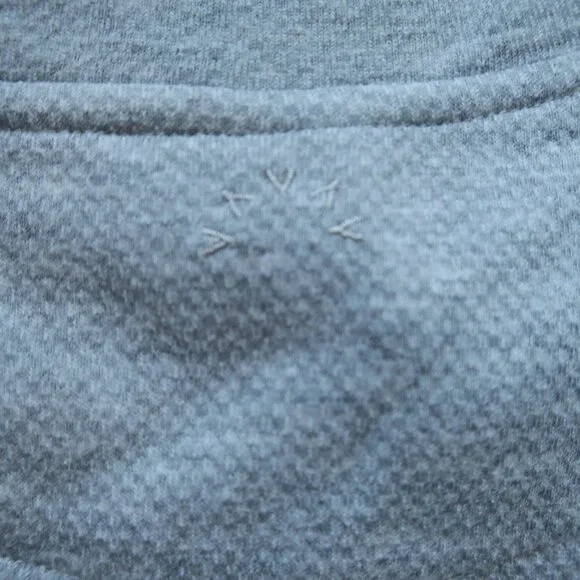 Varley Crewneck Oversized Cotton Blend Sweatshirt Size M in Grey - Picture 5 of 5